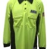 Cliff Keen Athletic NJSIAA Soccer NJSIAA Long Sleeve Soccer Referee Shirt By Cliff Keen