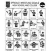 Cliff Keen Athletic Wrestling Signal Cards