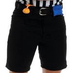 Smitty Officials Supply **New** NCAA Lacrosse Smitty Four Way Referee Shorts-Black