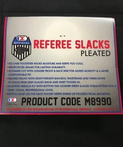 Cliff Keen Athletic Cliff Keen V2 Pleated Referee Pants W/ Expander Waist