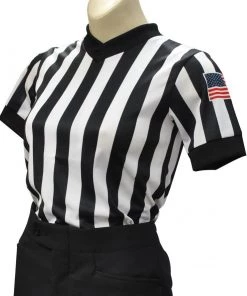 Smitty Officials Supply Smitty Women's Body Flex Dye Sublimated V-Neck Shirt College Basketball Shirts And Jackets