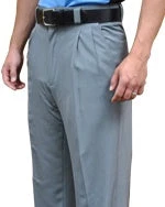 Smitty Officials Supply Smitty 4-Way Poly/Spandex Umpire Pants-Heather Grey