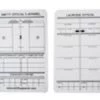 Smitty Officials Supply Accessories Smitty Reusable Lacrosse Game Card